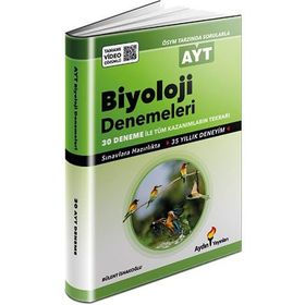 AYT Biyoloji 30'lu Denemeleri Aydın Yayınları