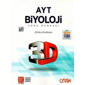 AYT Biyoloji 3d Soru Bankası 3d Yayınları