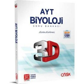 AYT Biyoloji 3d Soru Bankası Çözüm Yayınları