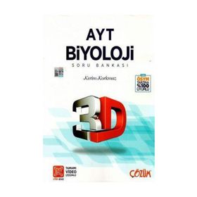 AYT Biyoloji 3d Soru Bankası Çözüm Yayınları