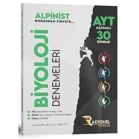 AYT Biyoloji Alpinist Aşamalı 30 Deneme-Rasyonel Yayınları
