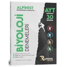 AYT Biyoloji Alpinist Aşamalı 30 Deneme-Rasyonel Yayınları