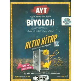 Ayt Biyoloji Altın Kitap Soru Bankası Tammat Yayıncılık