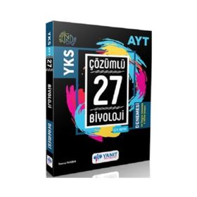 AYT Biyoloji Çözümlü 27 Deneme Yanıt Yayınları