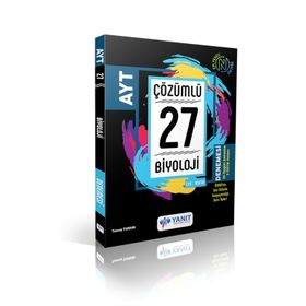 AYT Biyoloji Çözümlü 27 Deneme Yanıt Yayınları