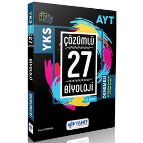AYT Biyoloji Çözümlü 27 Deneme Yanıt Yayınları