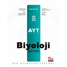 AYT Biyoloji Defteri - Faz Yayınları