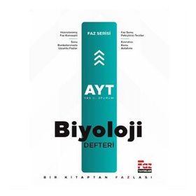 AYT Biyoloji Defteri - Faz Yayınları