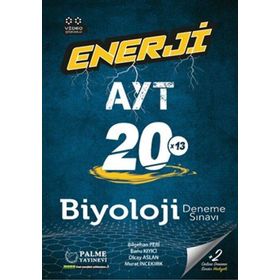 AYT Biyoloji Enerji 20 Deneme Palme Yayınları
