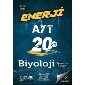 AYT Biyoloji Enerji 20 Deneme Palme Yayınları
