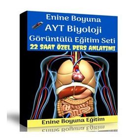 AYT Biyoloji Görüntülü Eğitim Seti 22 Saat Özel Ders Anlatımı