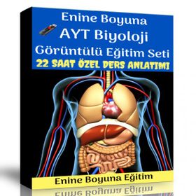 AYT Biyoloji Görüntülü Eğitim Seti 22 Saat Özel Ders Anlatımı