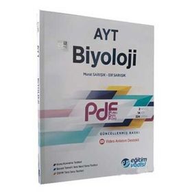 AYT Biyoloji Güncel PDF Planlı Ders Föyü-Eğitim Vadisi Yayınları