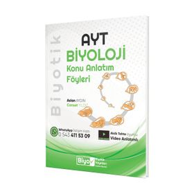 AYT Biyoloji Konu Anlatım Föyleri Biyotik Yayınları
