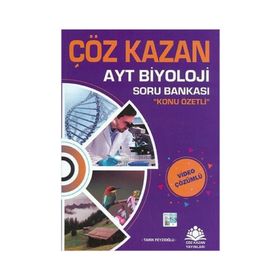 AYT Biyoloji Konu Özetli Soru Bankası Çöz Kazan Yayınları