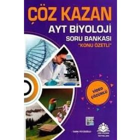 AYT Biyoloji Konu Özetli Soru Bankası Çöz Kazan Yayınları