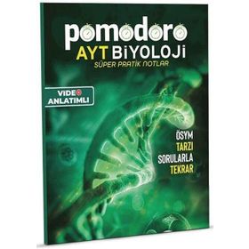 AYT Biyoloji Konu Özetli Soru Fasiküllü Süper Pratik Notlar - Pomodoro Yayınları