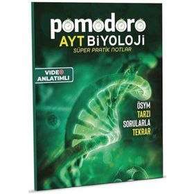 AYT Biyoloji Konu Özetli Soru Fasiküllü Süper Pratik Notlar - Pomodoro Yayınları