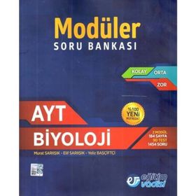 Ayt Biyoloji Modüler Soru Bankası Eğitim Vadisi Yayınları
