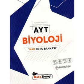 AYT Biyoloji Nar Soru Bankası - Kafadengi Yayınları