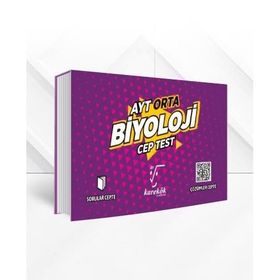 Ayt Biyoloji Orta Cep Test Karekök Yayınları