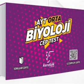 Ayt Biyoloji Orta Cep Test Karekök Yayınları