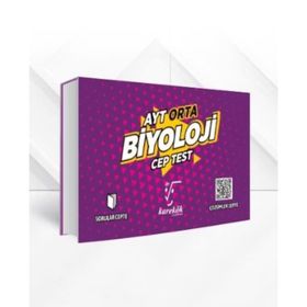 Ayt Biyoloji Orta Cep Test Karekök Yayınları
