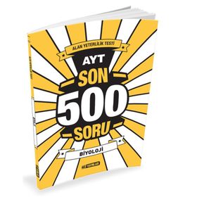AYT Biyoloji Son 500 Soru Hız Yayınları