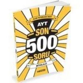AYT Biyoloji Son 500 Soru Hız Yayınları