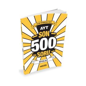 AYT Biyoloji Son 500 Soru Hız Yayınları