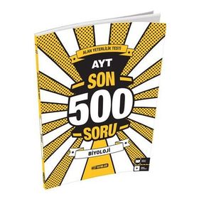 AYT Biyoloji Son 500 Soru Hız Yayınları