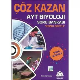Ayt Biyoloji Soru Bankası - Çöz Kazan Yayınları