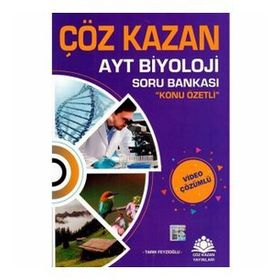 Ayt Biyoloji Soru Bankası - Çöz Kazan Yayınları