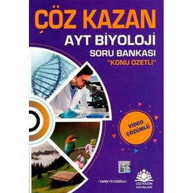 Ayt Biyoloji Soru Bankası - Çöz Kazan Yayınları