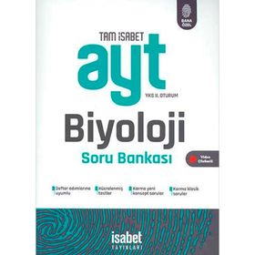 AYT Biyoloji Soru Bankası - İsabet Yayınları