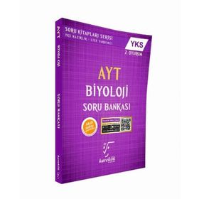 AYT Biyoloji Soru Bankası Karekök Yayınları