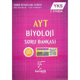 AYT Biyoloji Soru Bankası Karekök Yayınları