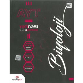 AYT Biyoloji Yeni Nesil Soru Bankası-Sistemplus Yayınları