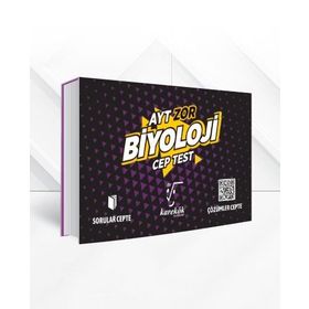 AYT Biyoloji Zor Cep Test Karekök Yayınları