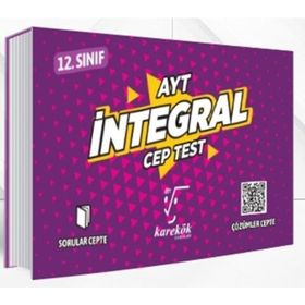 AYT Cep Test İntegral Karekök Yayınları
