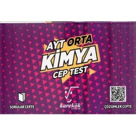 Ayt Cep Test Kimya Orta Karekök Yayınları