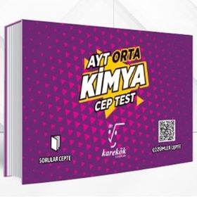 Ayt Cep Test Kimya Orta Karekök Yayınları