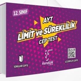 Ayt Cep Test Limit ve Süreklilik Karekök Yayınları