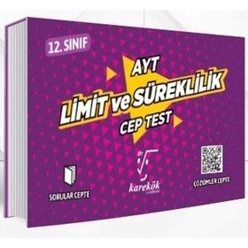 Ayt Cep Test Limit ve Süreklilik Karekök Yayınları