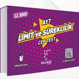Ayt Cep Test Limit ve Süreklilik Karekök Yayınları