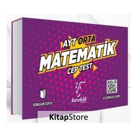 Ayt Cep Test Matematik Orta Karekök Yayınları