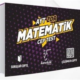 Ayt Cep Test Matematik Zor Karekök Yayınları