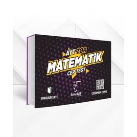 Ayt Cep Test Matematik Zor Karekök Yayınları
