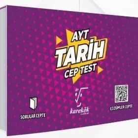 Ayt Cep Test Tarih Karekök Yayınları