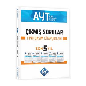 AYT Çıkmış Sorular Son 5 Yıl Tıpkı Basım Fasikülleri - KR Akademi Yayınları